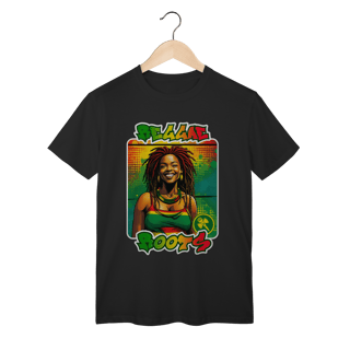 Nome do produto Reggae Roots - Camiseta Malha Cardada