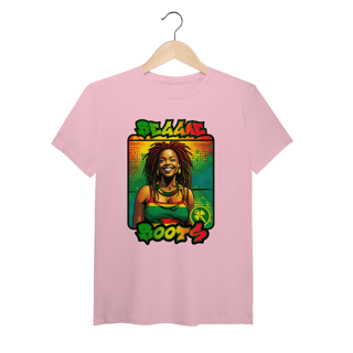 Nome do produto Reggae Roots - Camiseta de Algodão Peruano