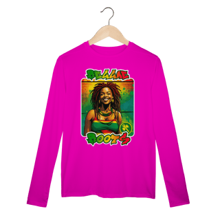 Nome do produto Reggae Roots - Camiseta Manga Longa Sport Dry UV