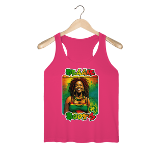 Nome do produto Reggae Roots - Regata Feminina Sport Dry UV
