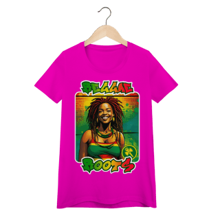 Nome do produto Reggae Roots - Camiseta Baby Look
