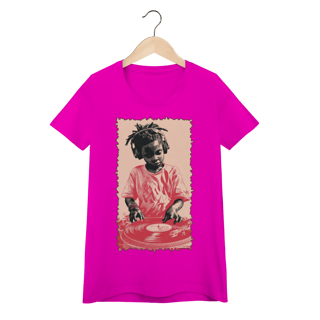 Nome do produto Menino DJ - Camiseta Baby Look