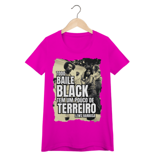 Nome do produto Baile Black (Soul Train) - Camiseta Baby Look