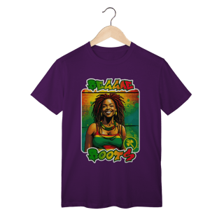 Nome do produto Reggae Roots - Camiseta Malha Cardada