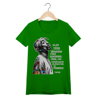 Nome do produto Frase do Tupac - Camiseta Baby Look