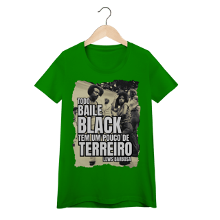 Nome do produto Baile Black (Soul Train) - Camiseta Baby Look