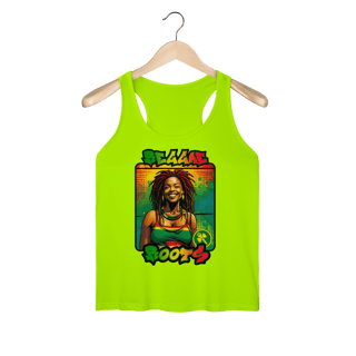 Nome do produto Reggae Roots - Regata Feminina Sport Dry UV