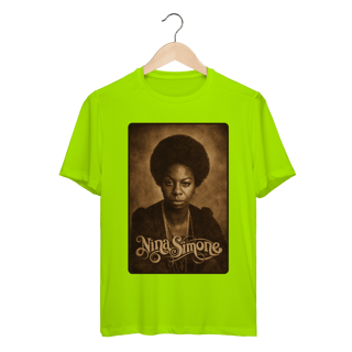 Nome do produto Nina Simone 01 - Camiseta Sport Dry UV