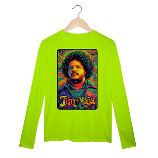 Nome do produto Tim Maia Psicodélico - Camiseta Manga Longa Sport Dry UV