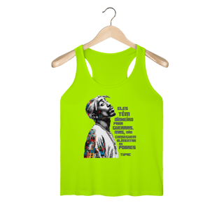 Nome do produto Frase do Tupac - Regata Feminina Sport Dry UV