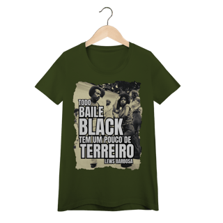 Nome do produto Baile Black (Soul Train) - Camiseta Baby Look