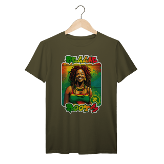 Nome do produto Reggae Roots - Camiseta Premium