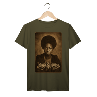 Nome do produto Nina Simone 01 - Camiseta Premium