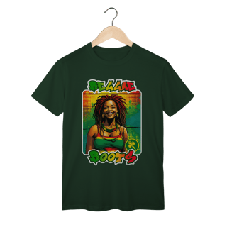 Nome do produto Reggae Roots - Camiseta Malha Cardada