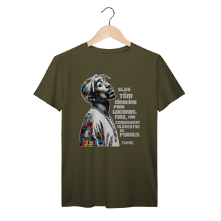 Nome do produto Tupac Shakur - Camiseta Premium