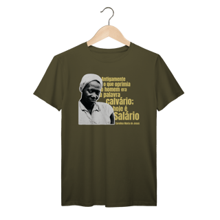 Nome do produto Carolina Maria de Jesus 02 - Camiseta Premium 