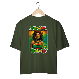Nome do produto Reggae Roots - Camiseta Oversized
