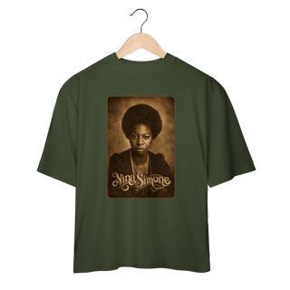 Nome do produto Nina Simone 01 - Camiseta Oversized