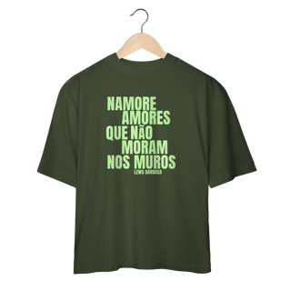 Nome do produto Namore Amores - Camiseta Oversized