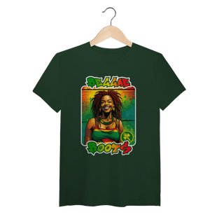 Nome do produto Reggae Roots - Camiseta de Algodão Peruano