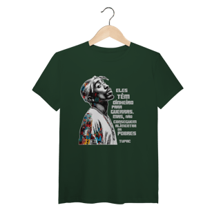 Nome do produto Frase do Tupac - Camiseta de Algodão Peruano
