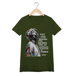 Nome do produto Frase do Tupac - Camiseta Baby Look
