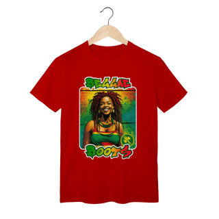 Nome do produto Reggae Roots - Camiseta Malha Cardada