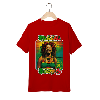Nome do produto Reggae Roots - Camiseta Intantil de 10 a 14 anos