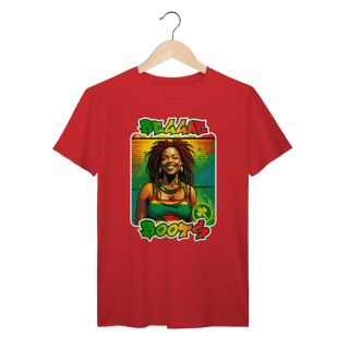 Nome do produto Reggae Roots - Camiseta Premium
