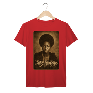 Nome do produto Nina Simone 01 - Camiseta Premium