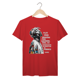 Nome do produto Tupac Shakur - Camiseta Premium