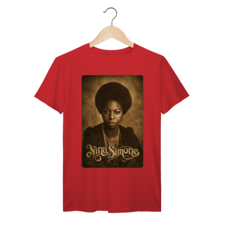 Nome do produto Nina Simone - Camiseta Premium