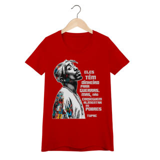 Nome do produto Frase do Tupac - Camiseta Baby Look