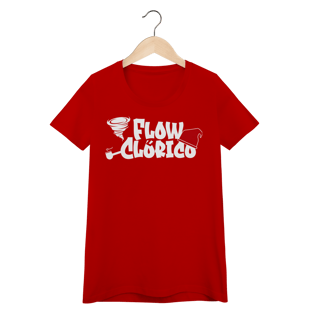 Nome do produto Flow Clórico - Camiseta Baby Look