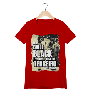 Nome do produto Baile Black (Soul Train) - Camiseta Baby Look