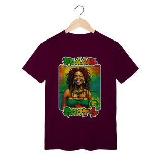 Nome do produto Reggae Roots - Camiseta Malha Cardada