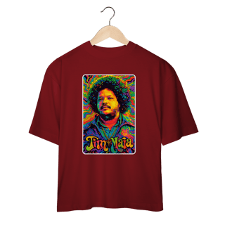 Nome do produto Tim Maia - Camiseta Oversized