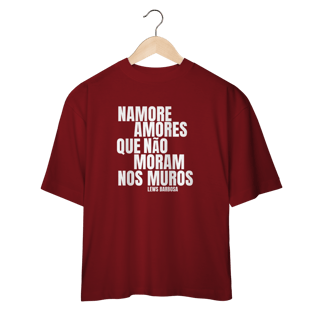 Nome do produto Namore Amores - Camiseta Oversized
