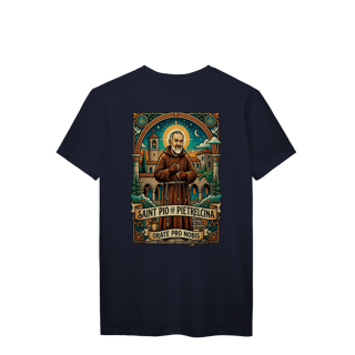 Nome do produto Camiseta Ore e Espere (Padre Pio) 