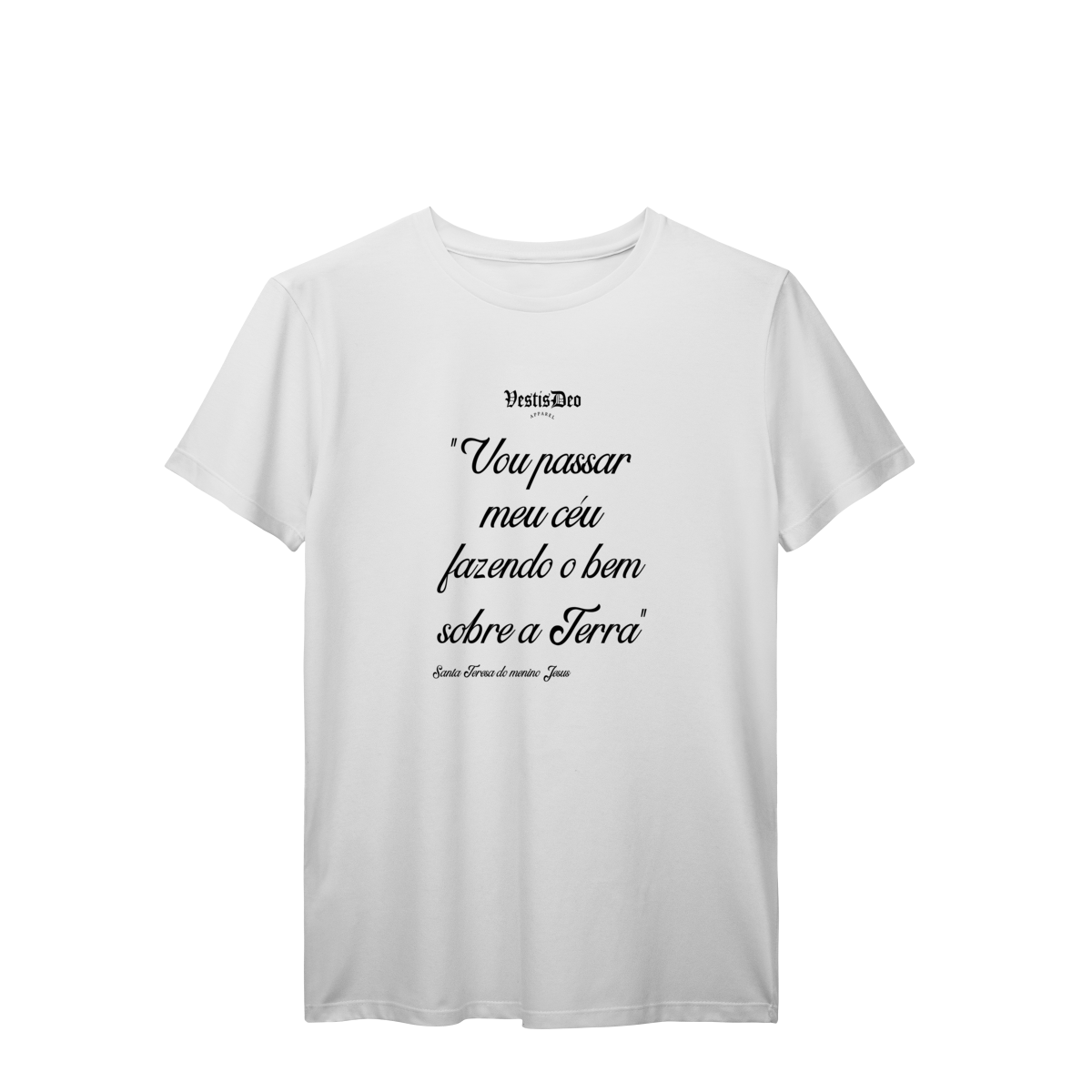 Nome do produto: Camiseta céu na Terra (Santa Teresa) 