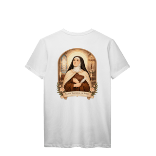 Nome do produto Camiseta Só Deus basta (Santa Teresa D'Ávila) 