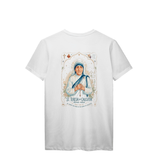 Nome do produto Camiseta Lápis (St Madre Teresa De Calcutá) 