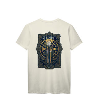 Nome do produto Camiseta Ora e Trabalha (São Bento)