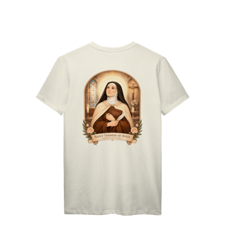 Nome do produto Camiseta Só Deus basta (Santa Teresa D'Ávila) 