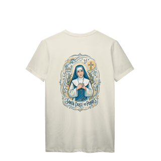 Nome do produto Camiseta Miséria falta de Amor (Irmã Dulce) 