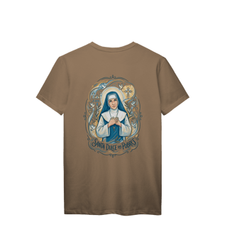 Nome do produto Camiseta Miséria falta de Amor (Irmã Dulce) 