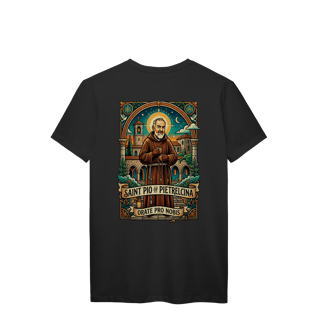 Nome do produto Camiseta Ore e Espere (Padre Pio) 