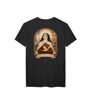 Nome do produto Camiseta Só Deus basta (Santa Teresa D'Ávila) 