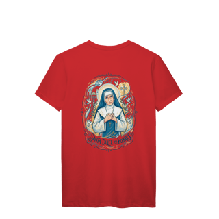 Nome do produto Camiseta Miséria falta de Amor (Irmã Dulce) 