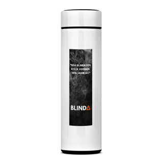 Garrafa Térmica BLIND△ | Frase “Blindagem”